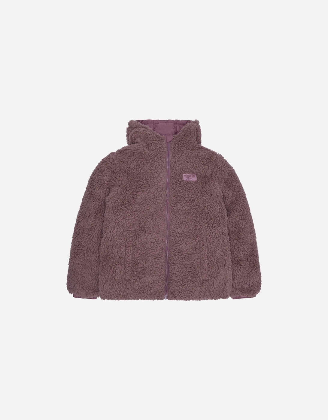 RB2103 Reversible Puffer Sherpa - Dusty Rose