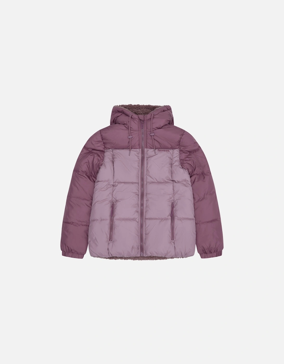 RB2103 Reversible Puffer Sherpa - Dusty Rose, 13 of 12