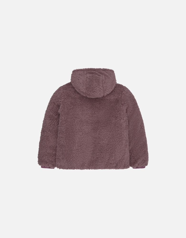 RB2103 Reversible Puffer Sherpa - Dusty Rose