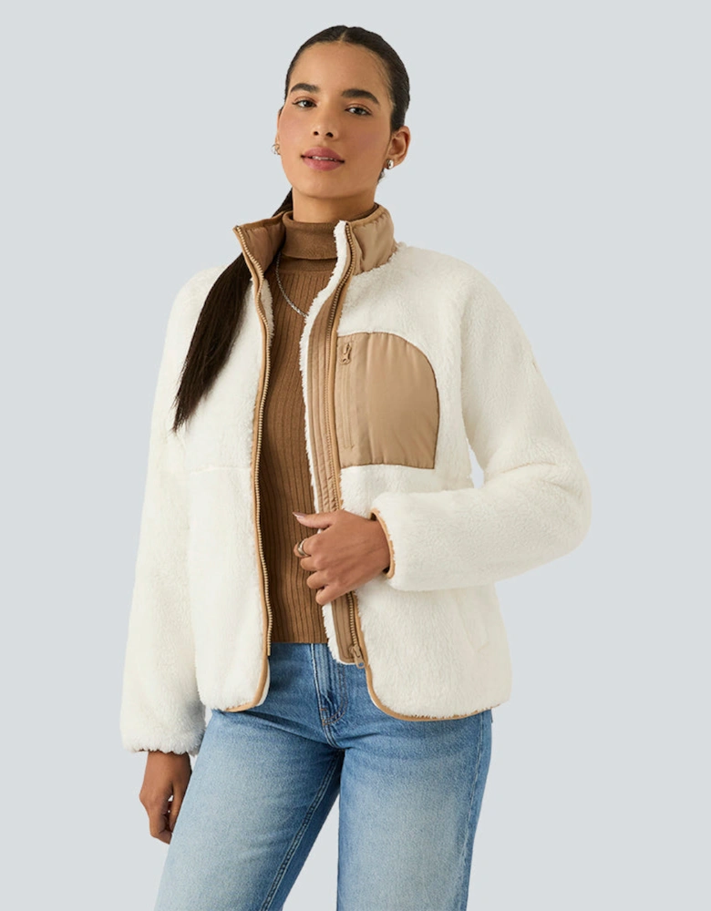 RB2146 Double Monkey Fleece - Cream