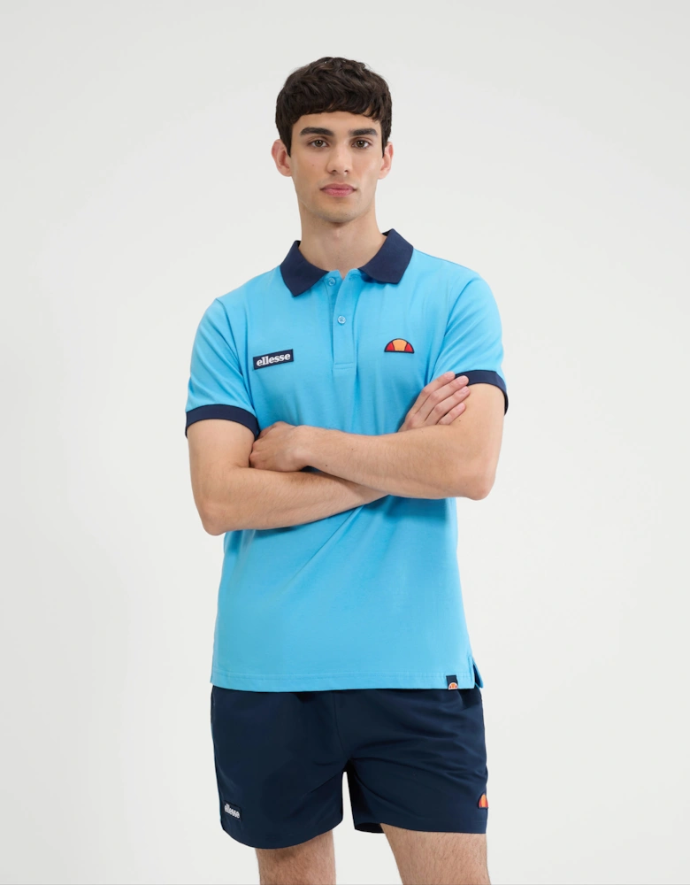 Lessepsia Polo - Blue/Navy