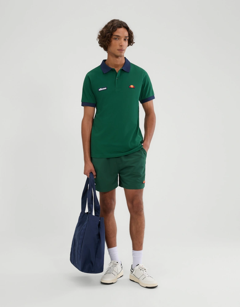 Lessepsia Polo - Dark Green/Navy