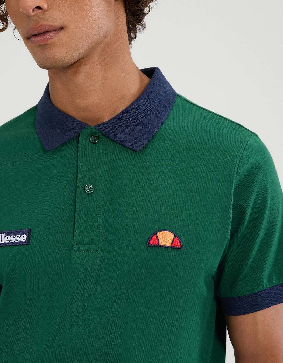 Lessepsia Polo - Dark Green/Navy