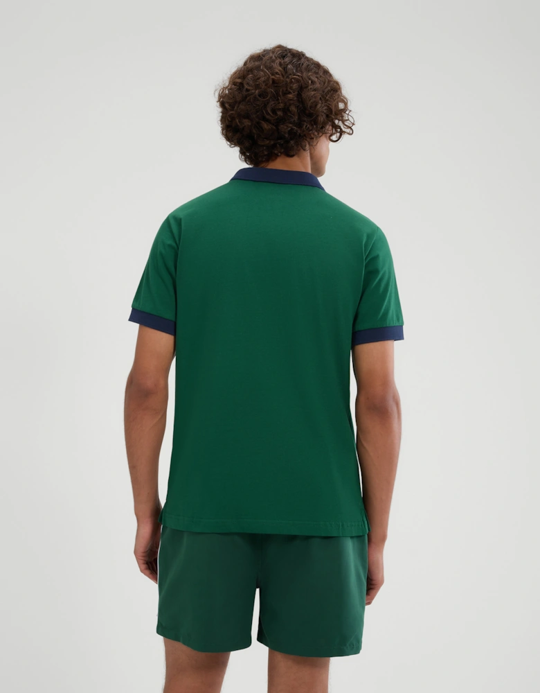 Lessepsia Polo - Dark Green/Navy