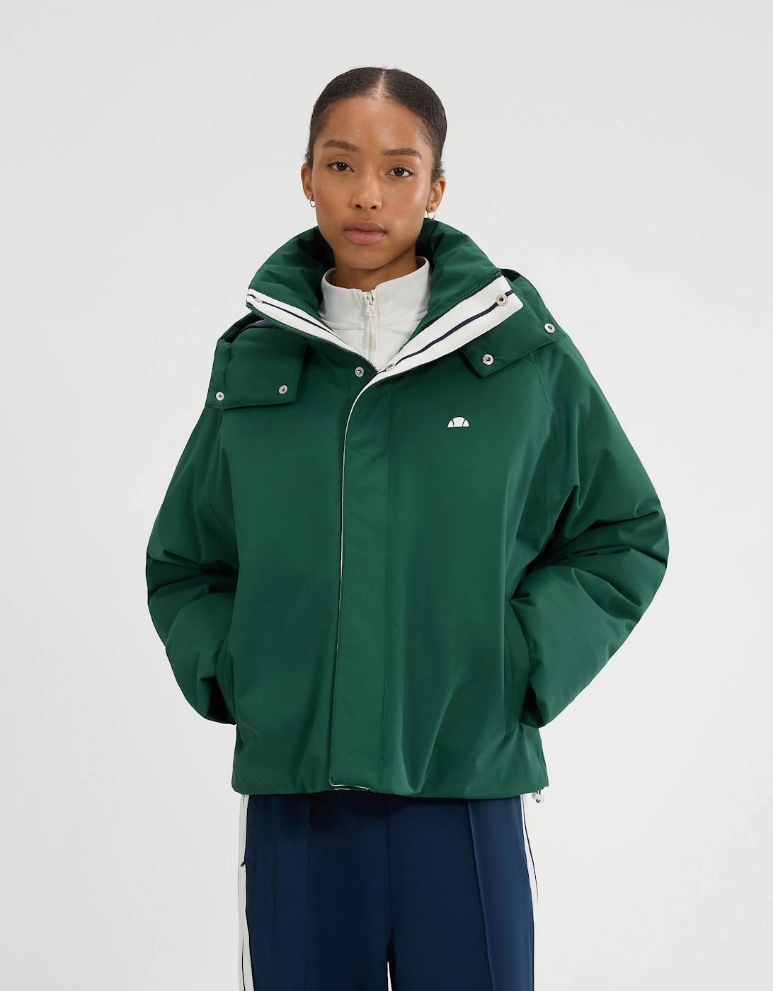 Zenira Padded Jacket - Dark Green