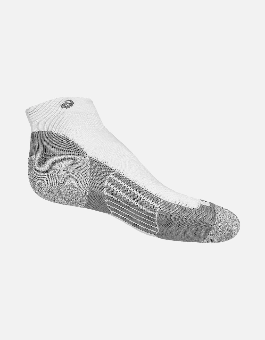 Road Running Quarter Length Performance Socks - White - 1 Pair