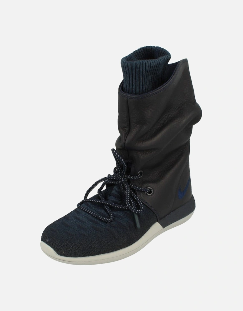 Womens Roshe Two Hi Flyknit Trainers 861708 Sneakers Boots 400