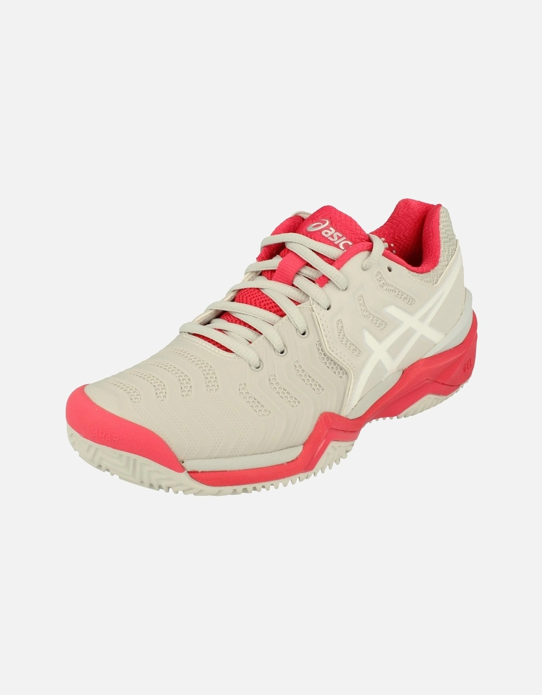 Gel-Resolution 7 Clay Womens Tennis Shoes E752Y Sneakers Trainers 9601, 6 of 5