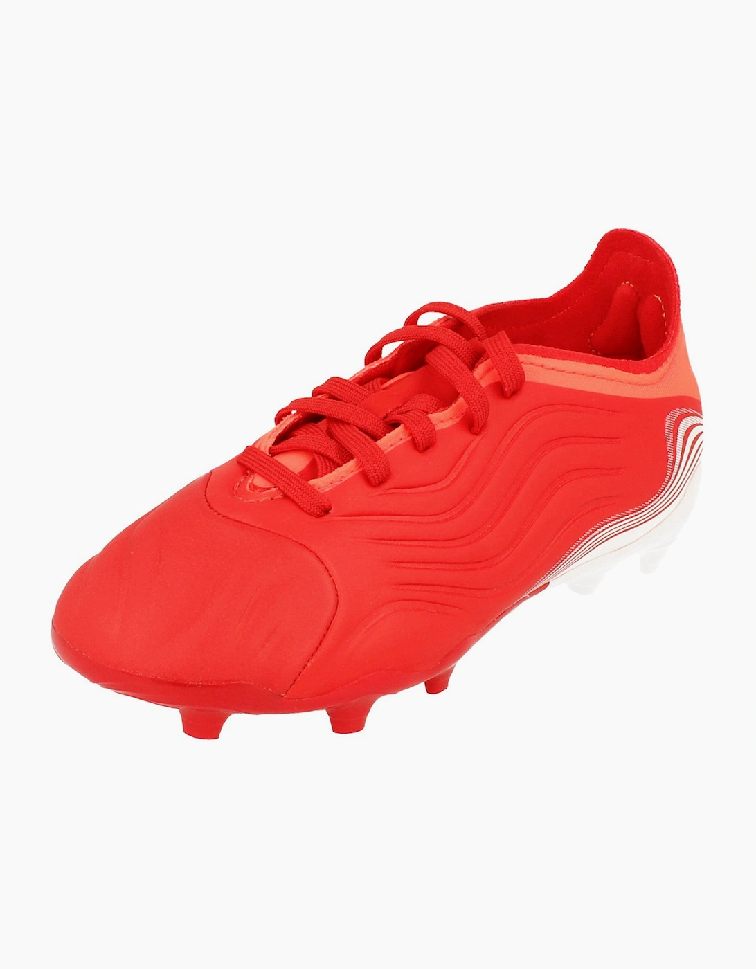 Adidas Unisex Red Copa Sense.1 Fg Junior Football Boots Fy6160 - Size: Uk 12.5K Us 13K Eu 31 Kids