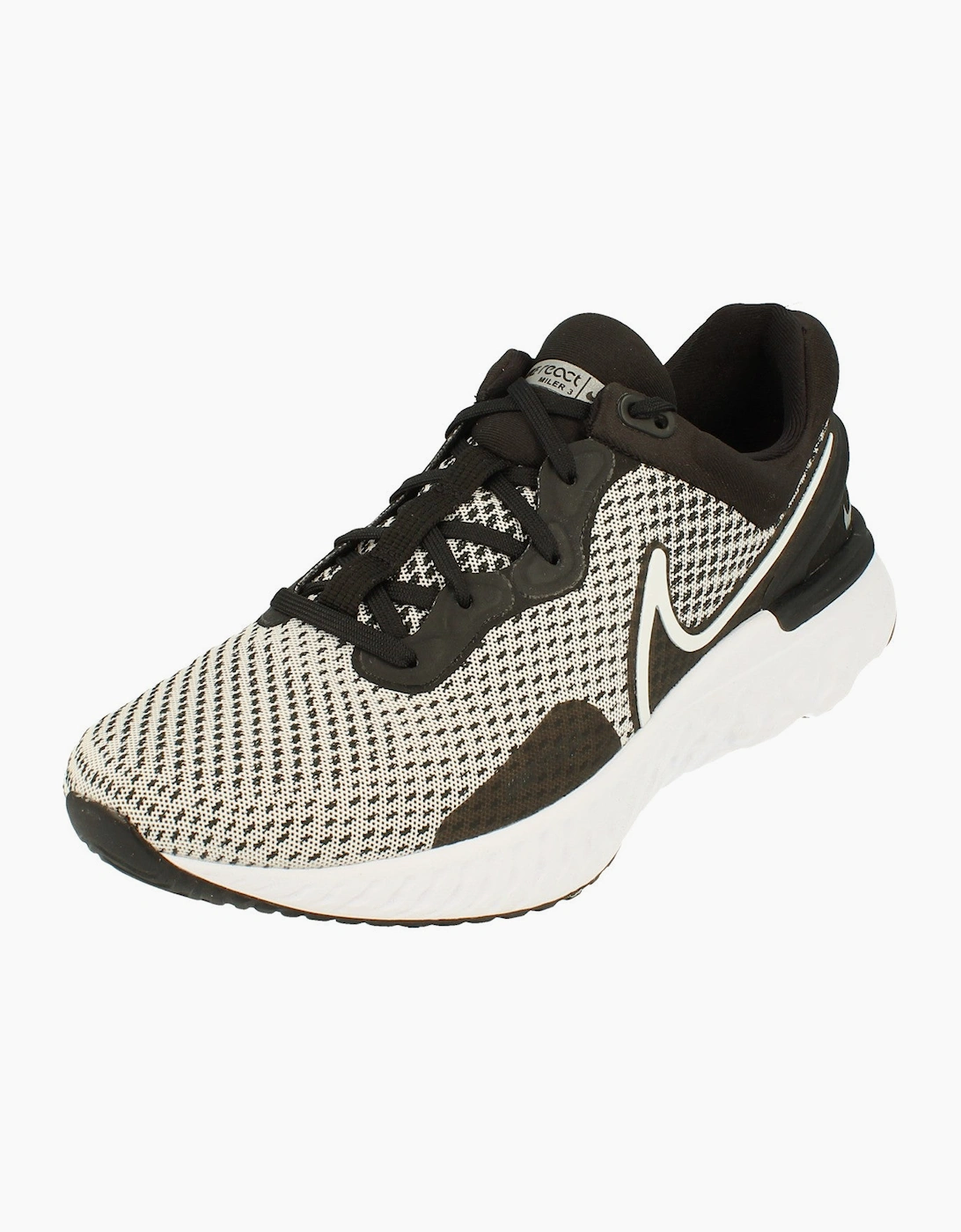 Nike React Vision Men's White Nike React Miler 3 Dd0490 101 - Size: Uk 6.5 Us 7.5 Eu 40.5