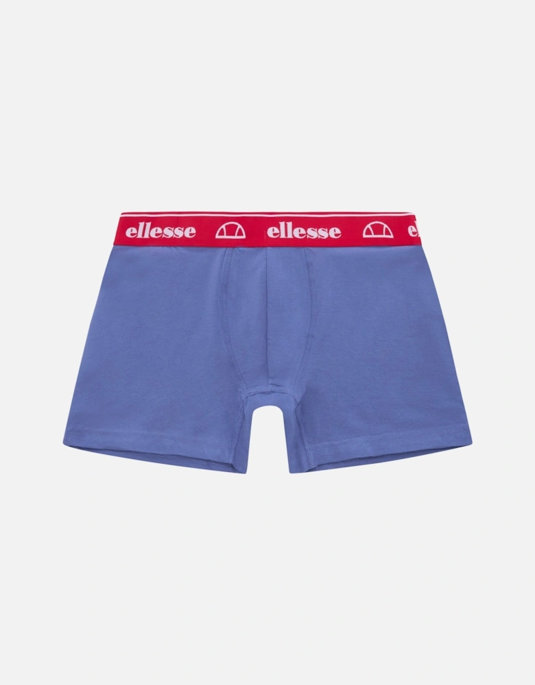Muxel820 3 Pk Low Rise Trunk Boxers - Red/Navy/Blue