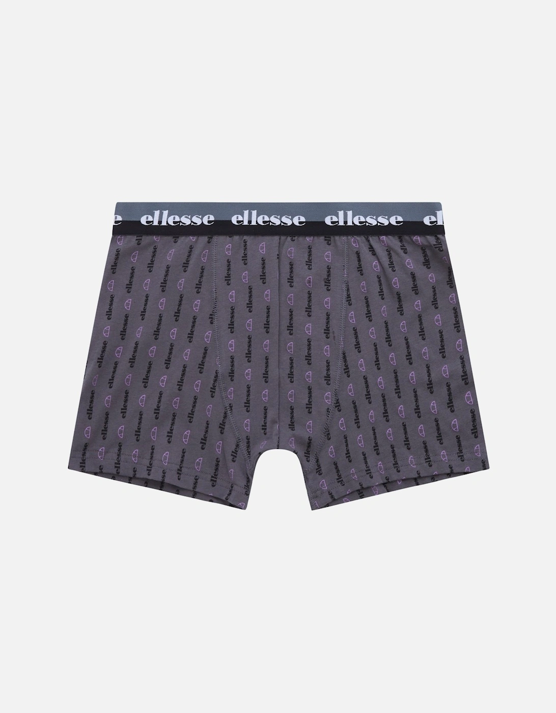 Muxel788 3 Pk Boxers - Grey/Black/Purple