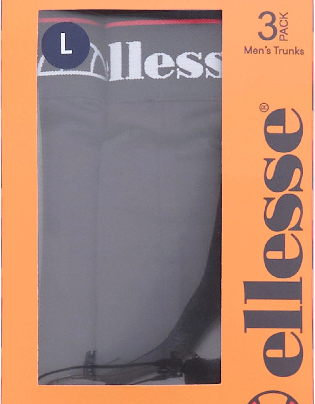Ellesse Men's Muxel884 3 Pk Boxers Bold Stripe - Black - Size: 32/30/31