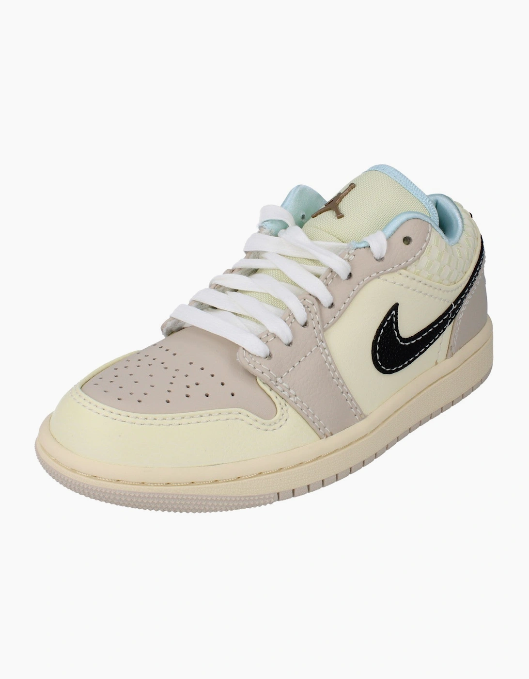 Women's Nike Air Jordan 1 Low Se Womens Trainers Hq3440 101 - Tan - Size, 6