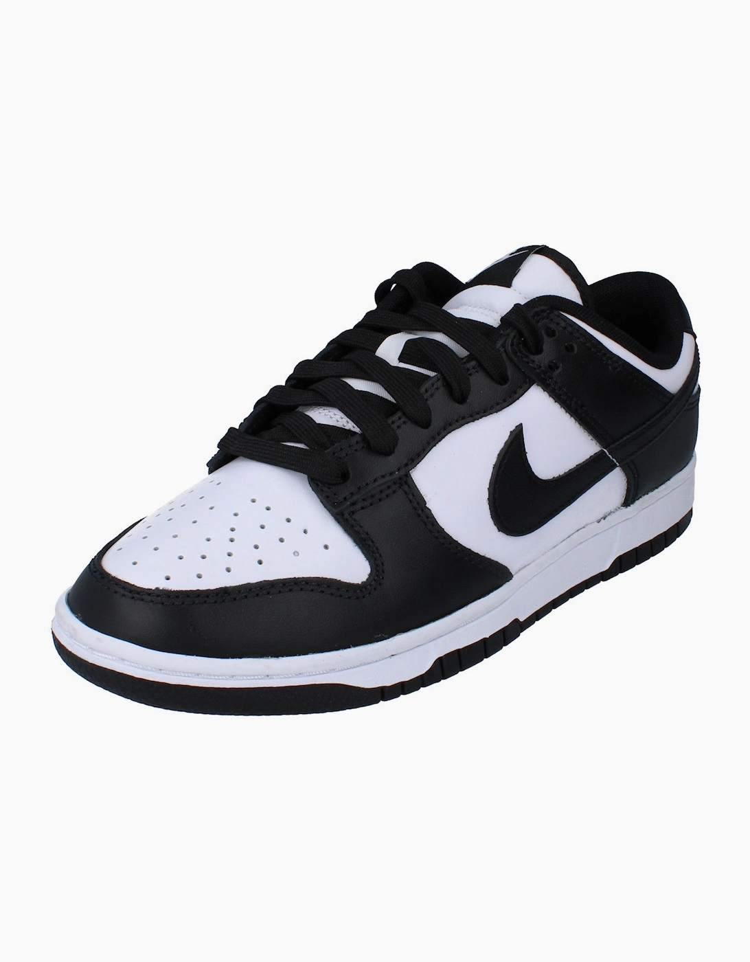 Nike Men's Black Dunk Low Retro Trainers Dd1391 100 - Size: 10.5