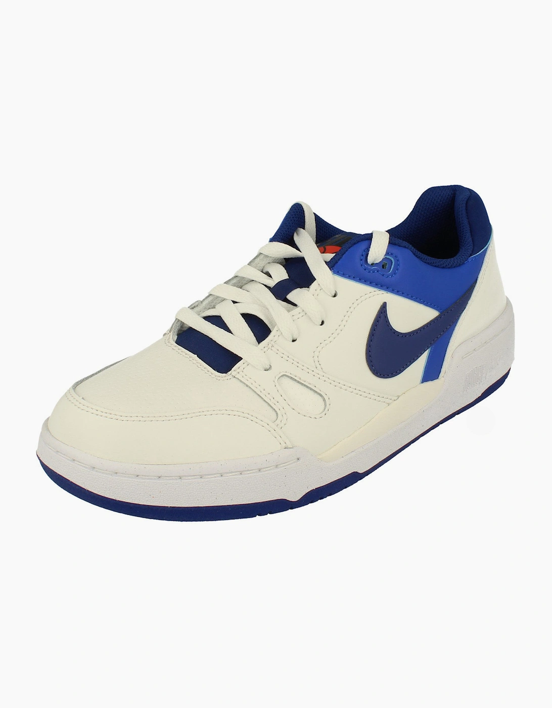 Nike Men's White Full Force Lo Trainers Fb1362 104 - Size: 8.5
