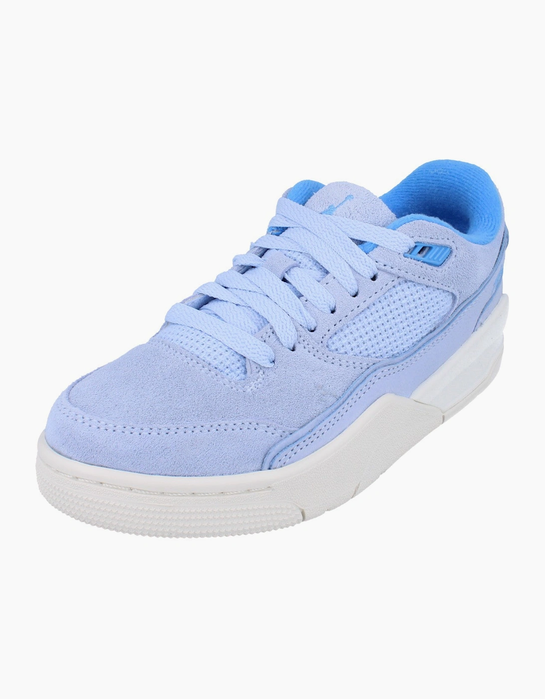 Women's Nike Womens Air Jordan Flight Court Trainers Fz9854  400 - Blue - Size: 4