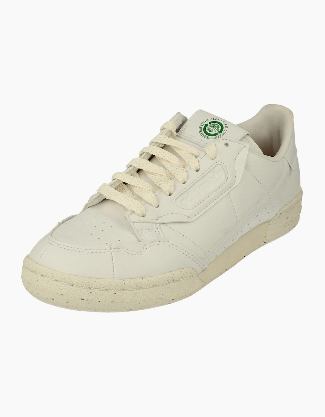 Adidas Men's White Originals Continental 80 Trainers Sneakers Fv8468 - Size: 6.5