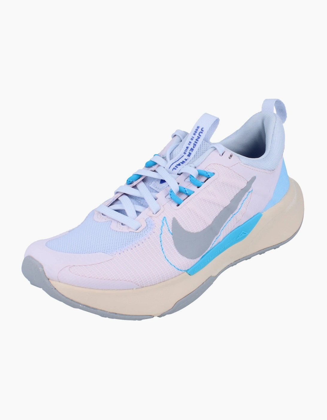 Nike Women's Pink/Grey Juniper Trail 2 Nn Dm0821 600 - Size: Uk 5.5 Us 8 Eu 39