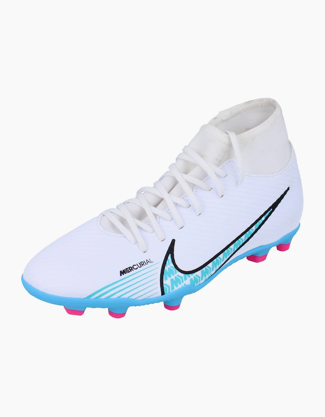 Men's Nike Superfly 9 Club Fg/Mg Mens Football Boots DJ5961 146 - White - Size: 8