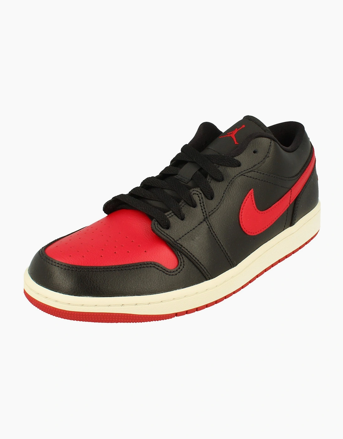 Women's Nike Womens Air Jordan 1 Low Trainers DC0774 061 - Black - Size: 4.5