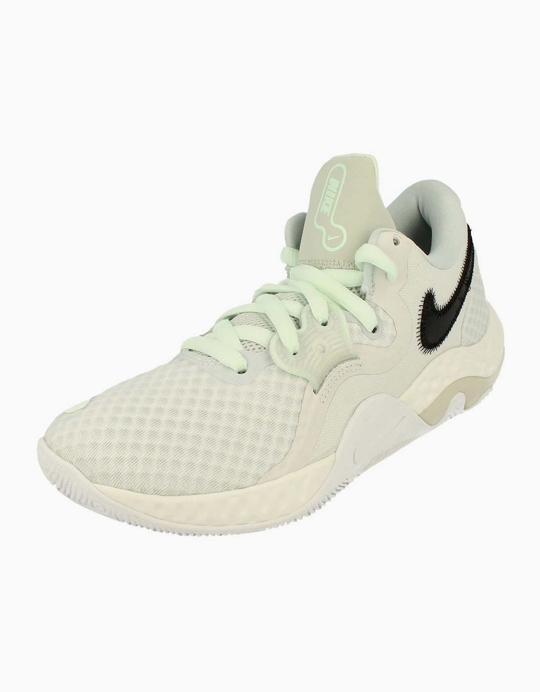 Nike Men's Grey Renew Elevate Ii Basketball Trainers Cw3406 007 - Size: 8