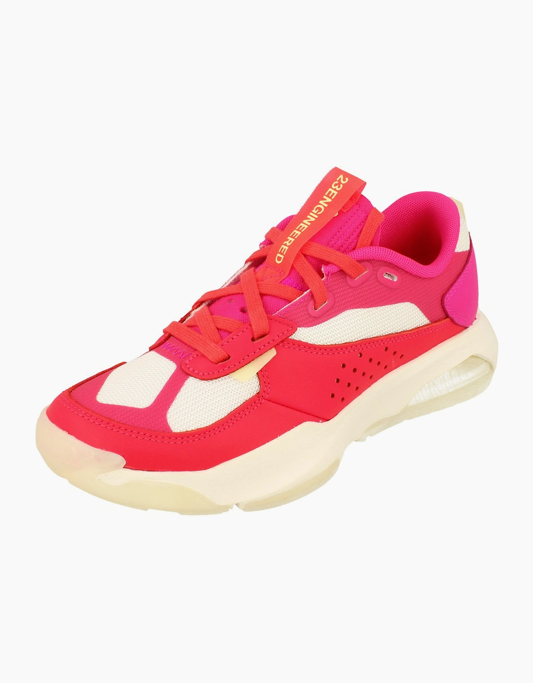 Women's Nike Air Jordan 200E Womens Trainers Dh7381 606 - Red - Size: 4