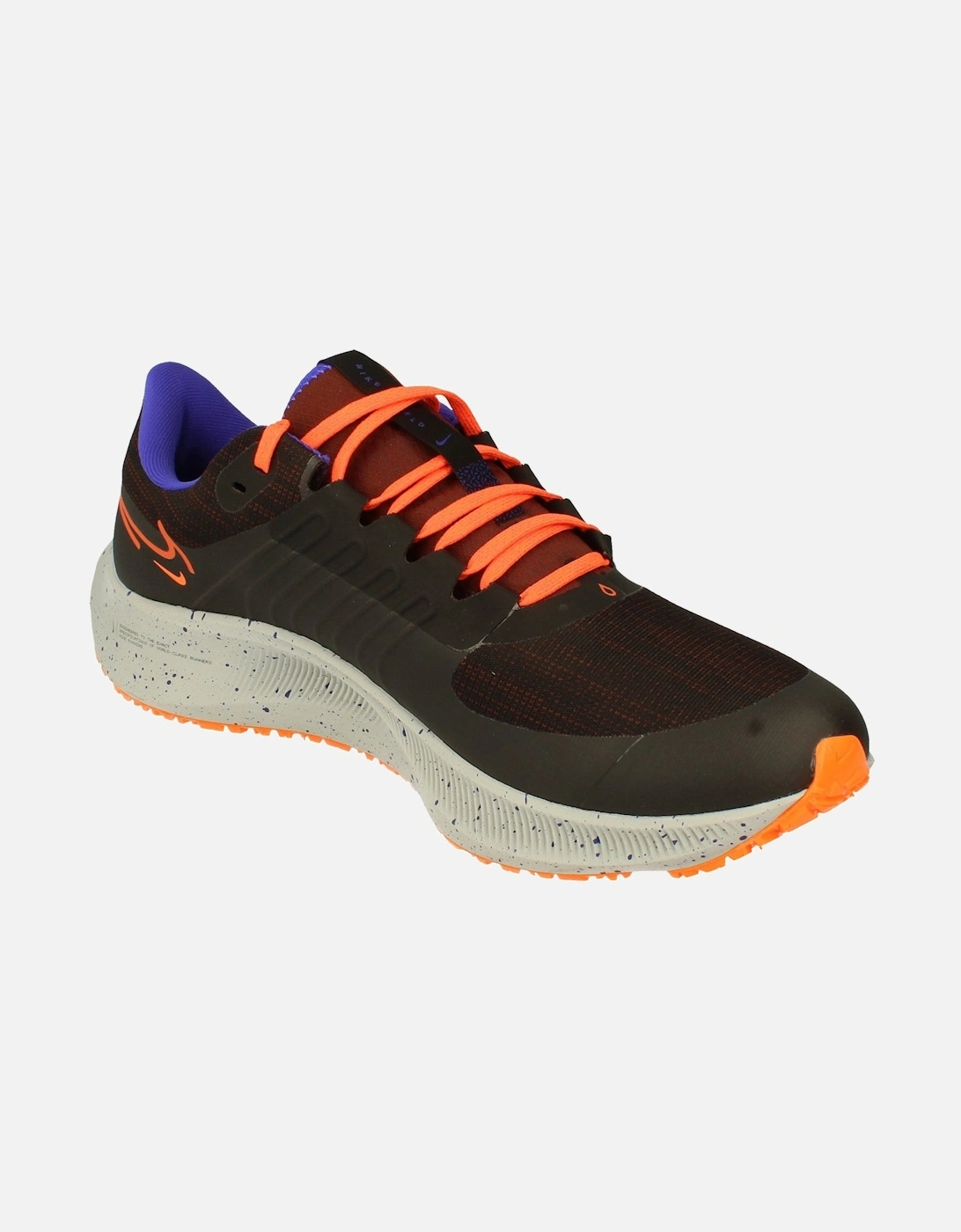 38 Shield | Mens | Black Orange