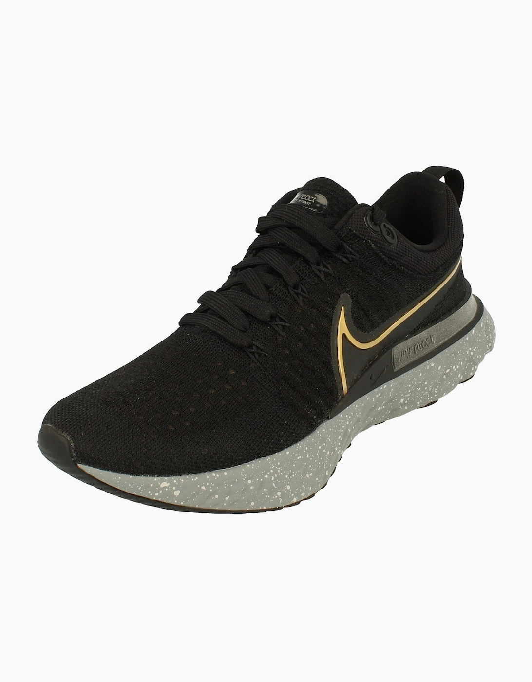 Nike React Vision Men's Black Nike React Infinity Run Fk 2 Ct2357 009 - Size: Uk 7.5 Us 8.5 Eu 42