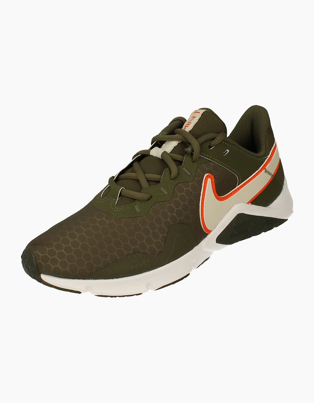 Nike Men's Green Legend Essential 2 Cq9356 300 - Size: Uk 5.5 Us 6 Eu 38.5