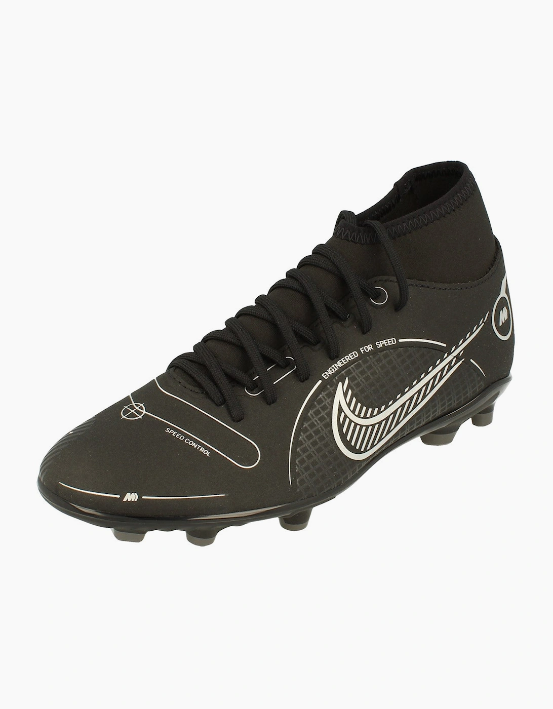 Men's Nike Superfly 8 Club Fg/Mg Mens Football Boots DJ2904 007 - Black - Size: 8.5