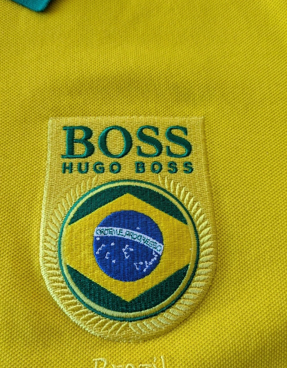 Paddy Flag Brazil Mens T-Shirt - Large