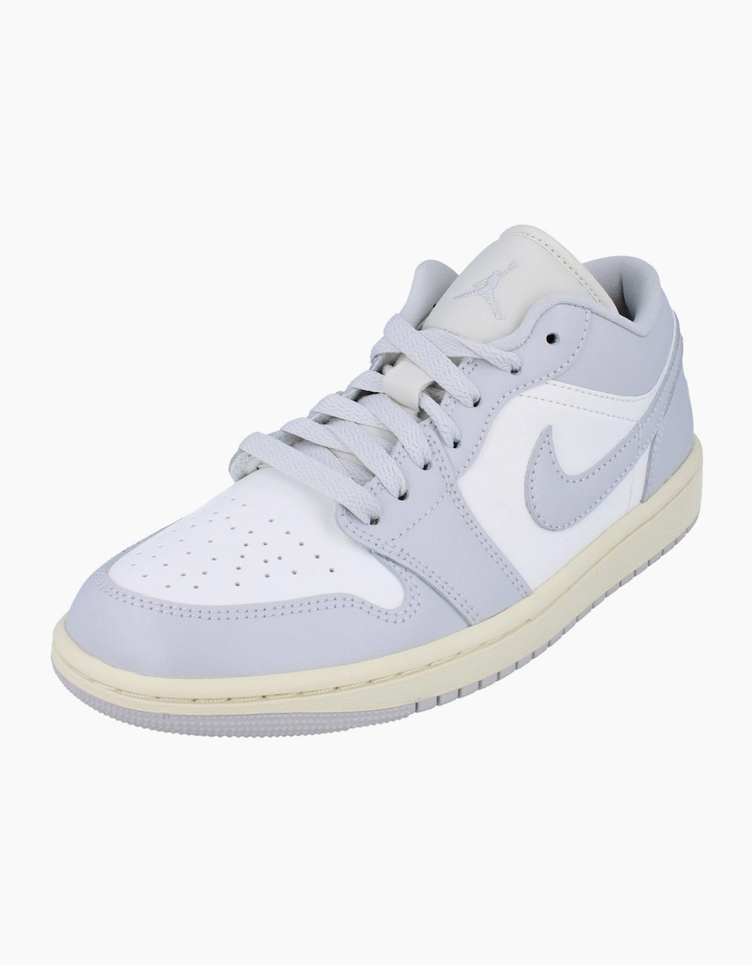Women's Nike Womens Air Jordan 1 Low Trainers DC0774 103 - White - Size: 7