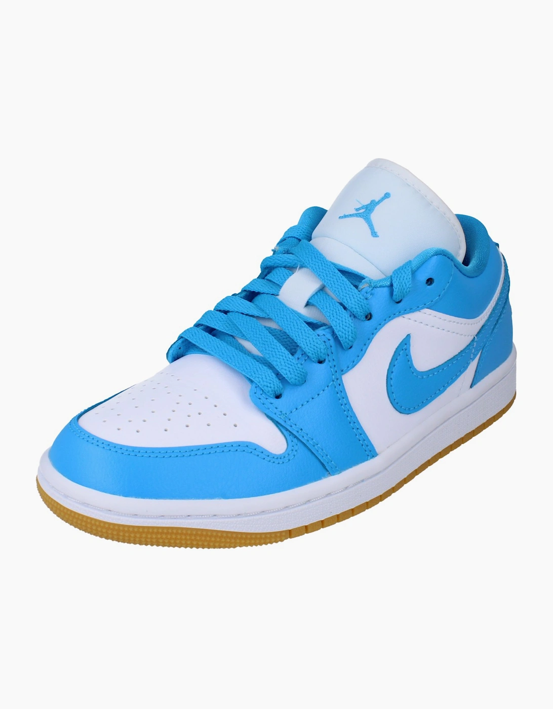 Women's Nike Womens Air Jordan 1 Low Trainers Dc0774  104 - Blue - Size: 6.5