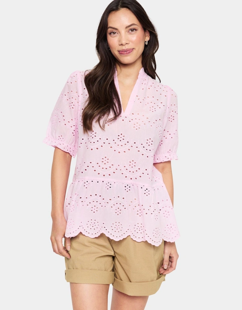 Geleksa V-Neck Blouse