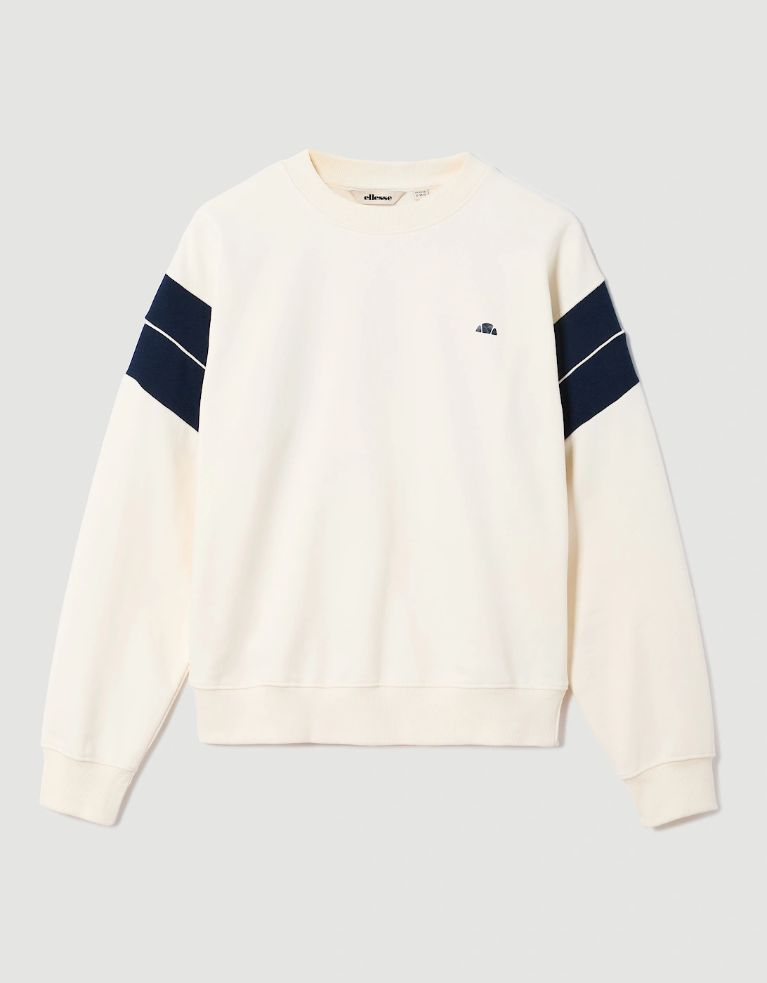 Ellesse Women's Cream Calgary Sweatshirt - Off White - Size: 12