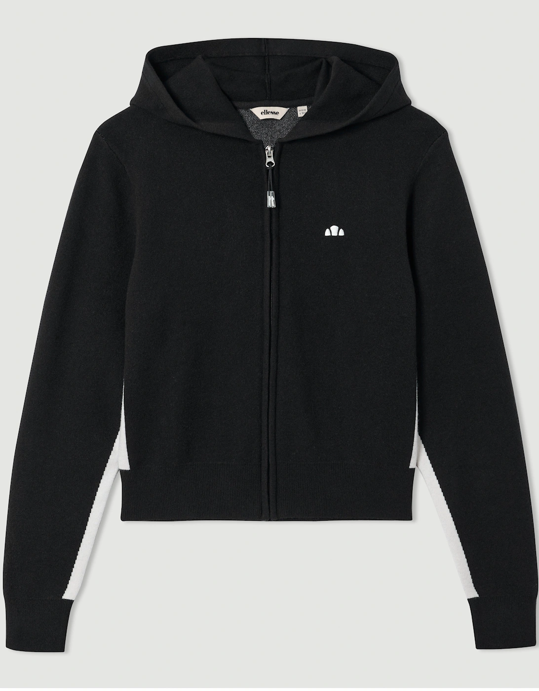 Laneisa Knitted FZ Hoodie - Black, 6 of 5