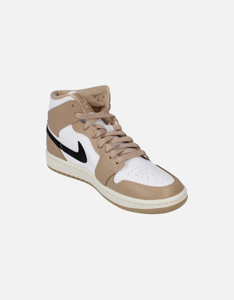 Womens Air Jordan 1 Mid Trainers BQ6472 103