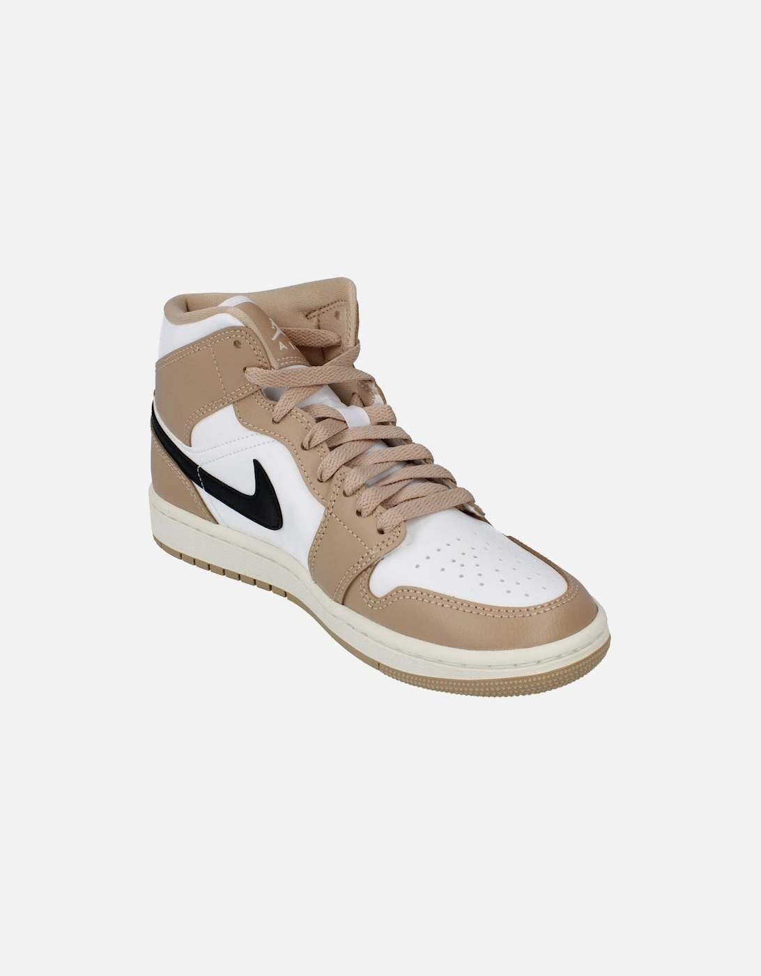 Womens Air Jordan 1 Mid Trainers BQ6472 103