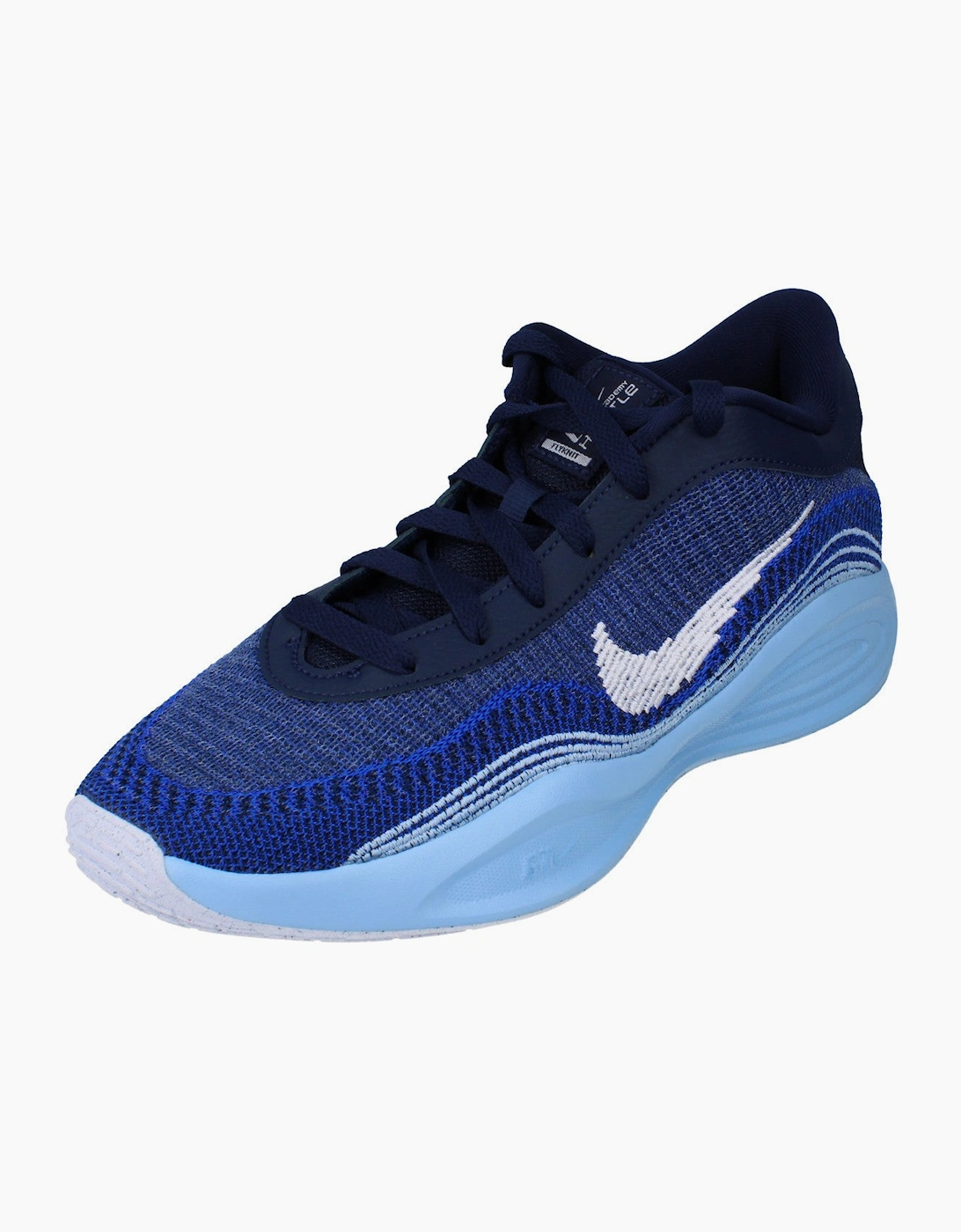 Nike Men's Navy G.t. Hustle Academy Basketball Trainers Fj7791 401 - Size: 8.5