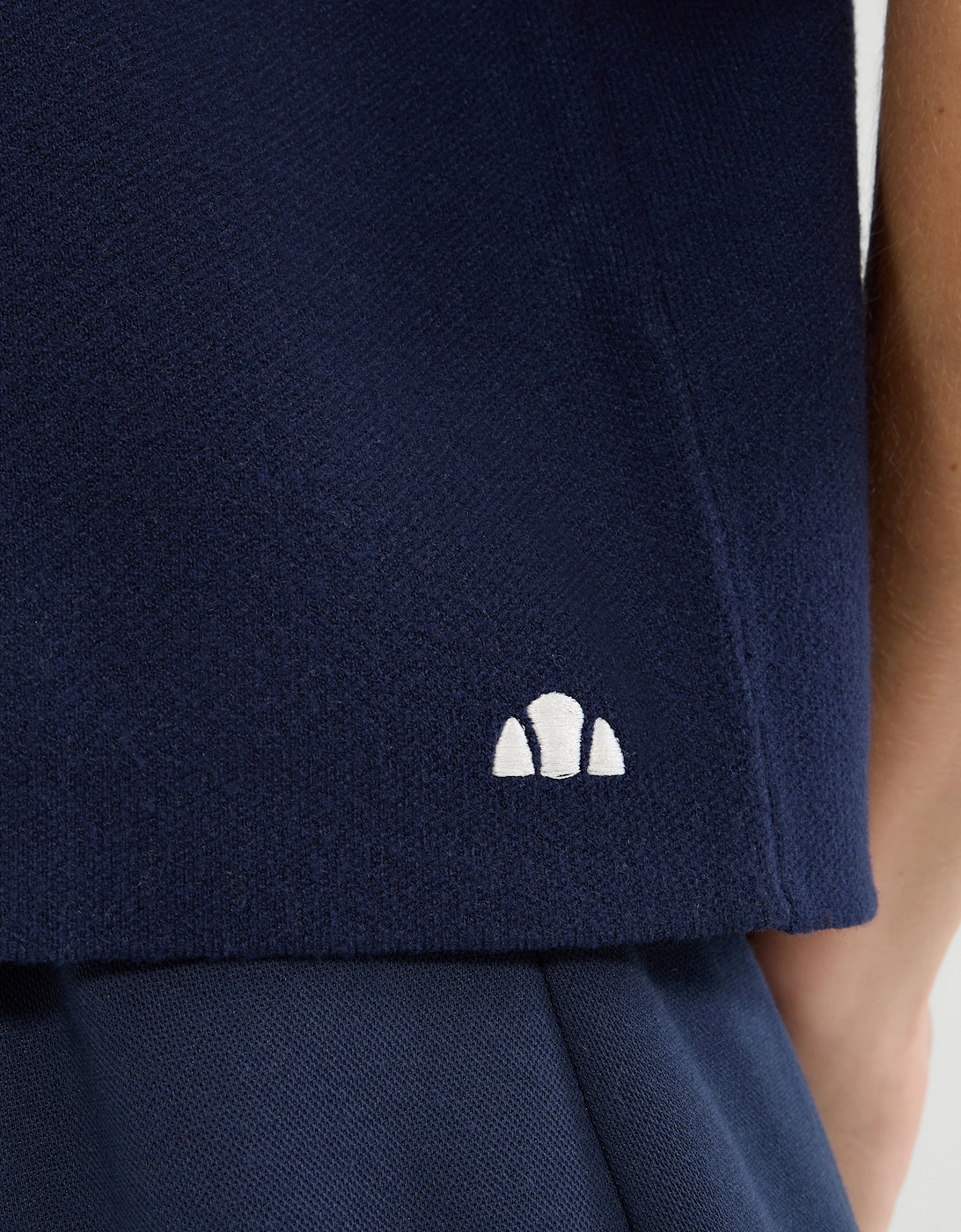 Brunelli Knitted Polo - Navy