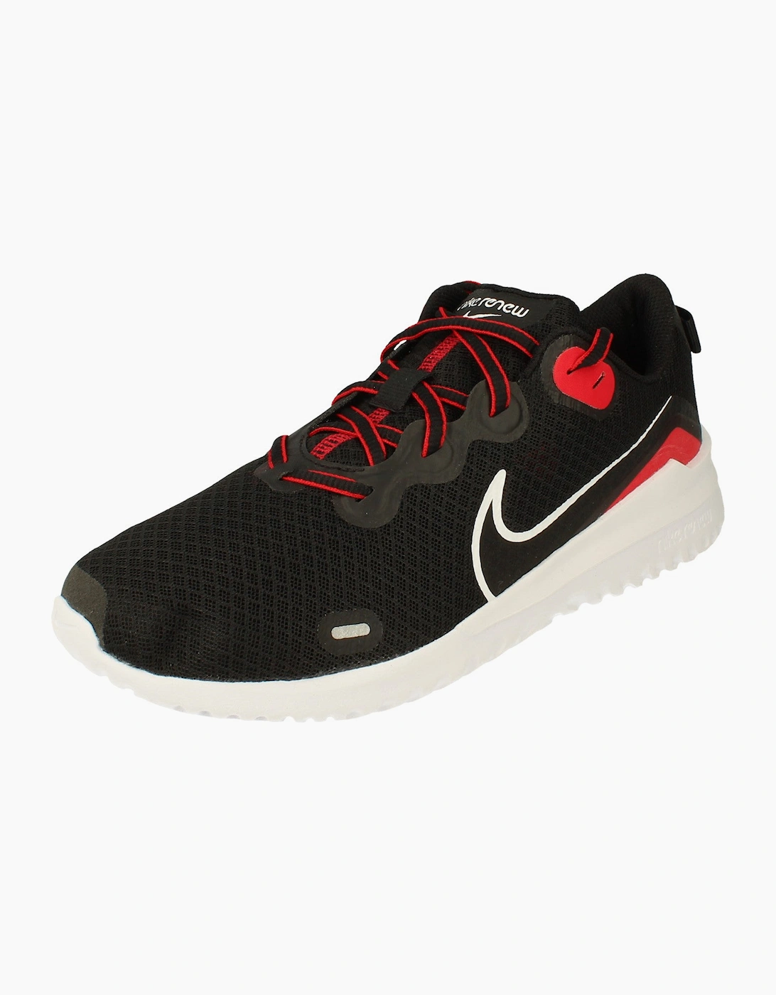 Nike Men's Black/White/Red Renew Ride Cd0311 004 - Size: Uk 7.5 Us 8.5 Eu 42