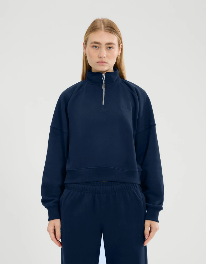 Carrera 1/4 Zip Sweatshirt - Navy