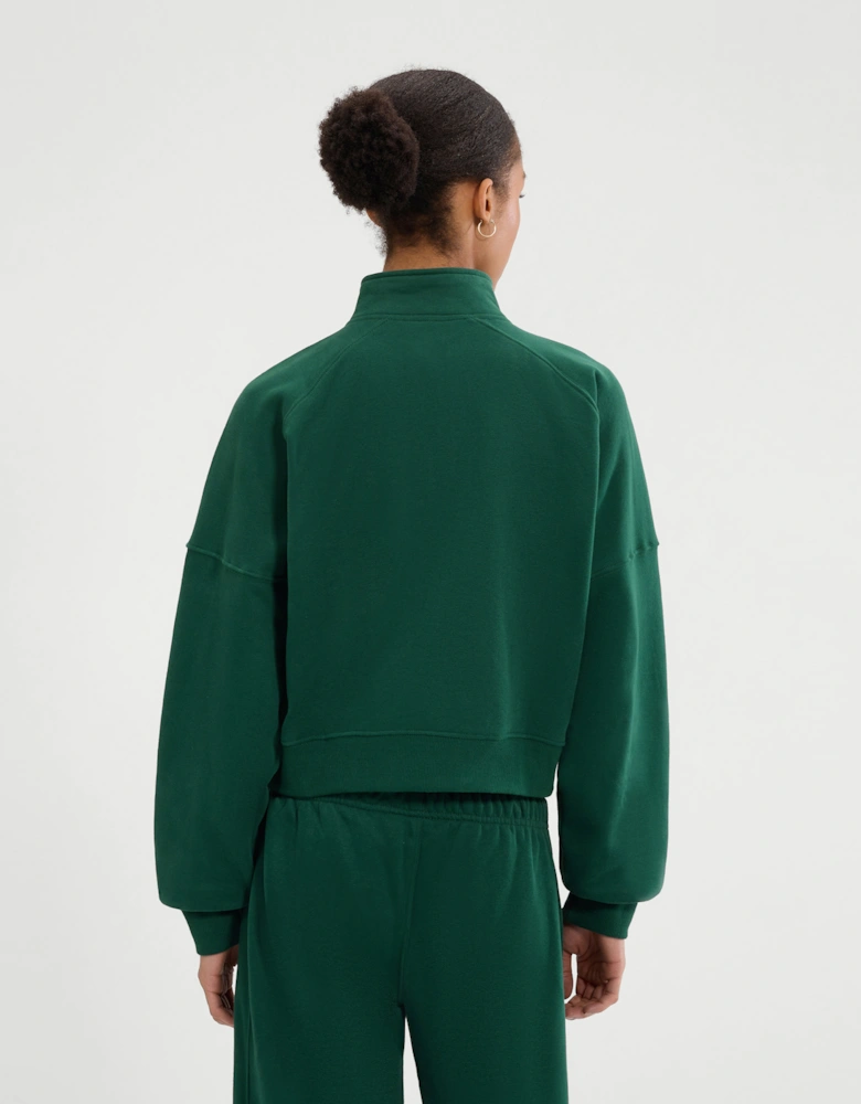 Carrera 1/4 Zip Sweatshirt - Dark Green