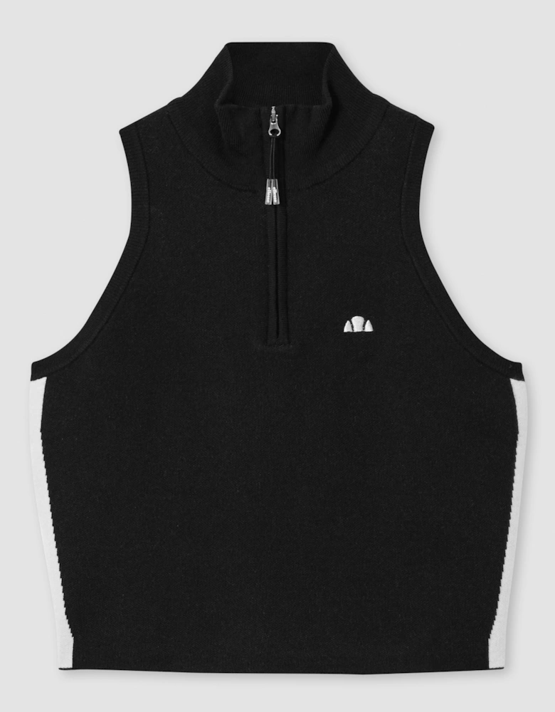 Surista 1/4 Zip Top - Black