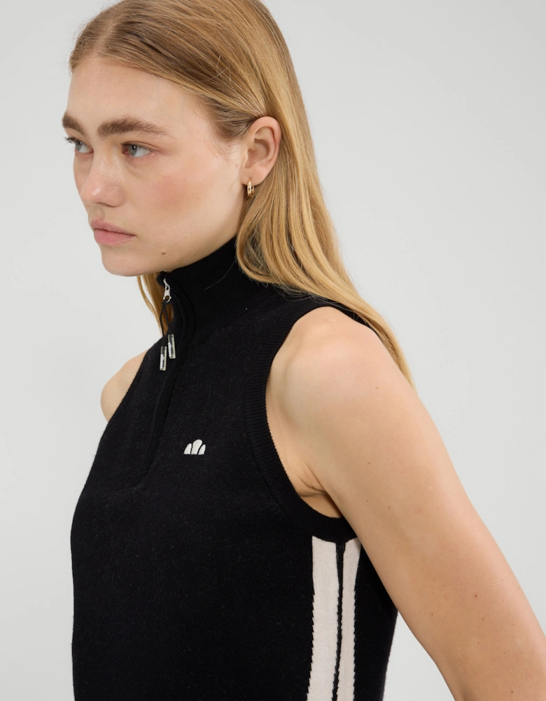 Surista 1/4 Zip Top - Black