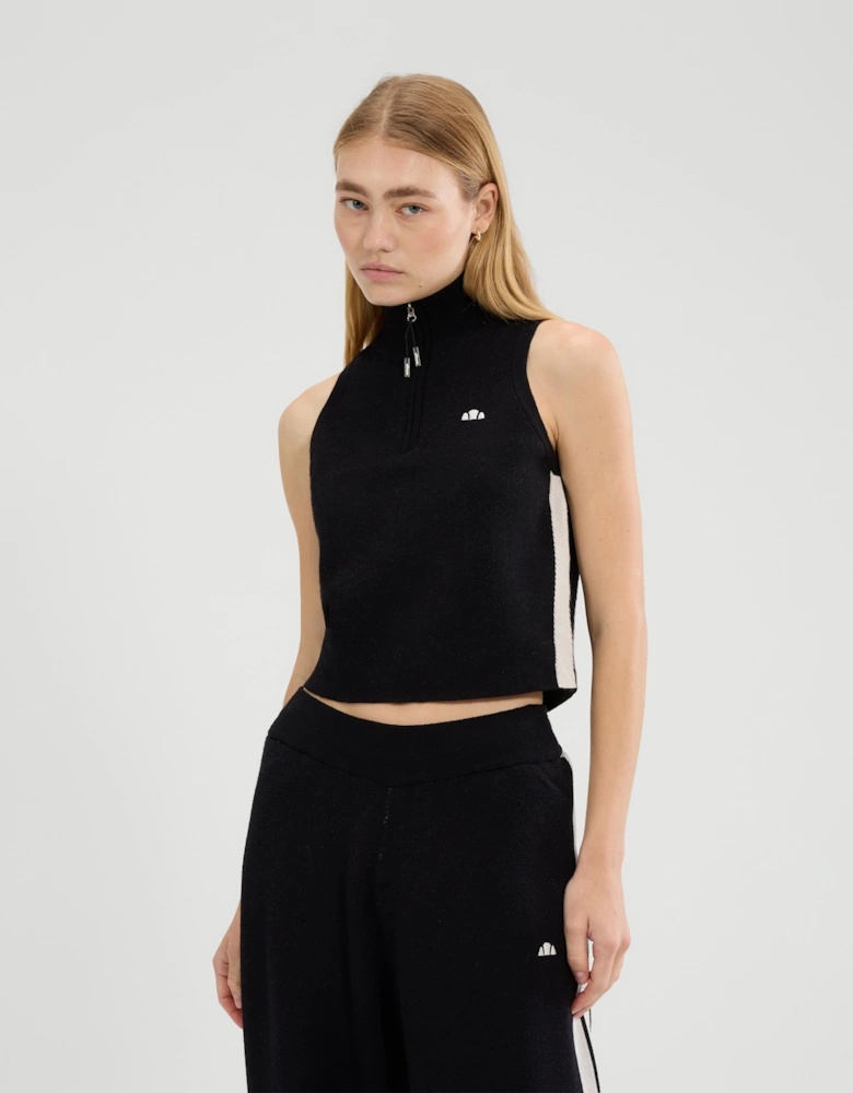 Surista 1/4 Zip Top - Black