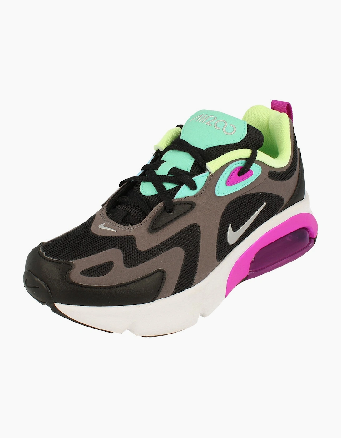 Nike Air Max Unisex Black 200 Gs At5627 004 - Size: Uk 4.5 Us 5Y Eu 37.5 Kids