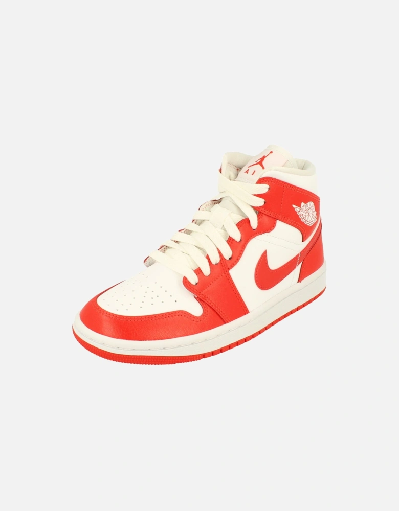 Womens Air Jordan 1 Mid Trainers Bq6472 116