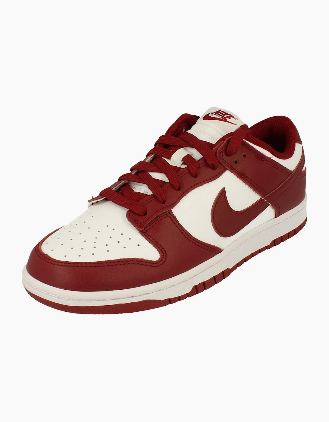 Nike Men's Red Dunk Low Retro Trainers Dd1391 601 - Size: 10.5